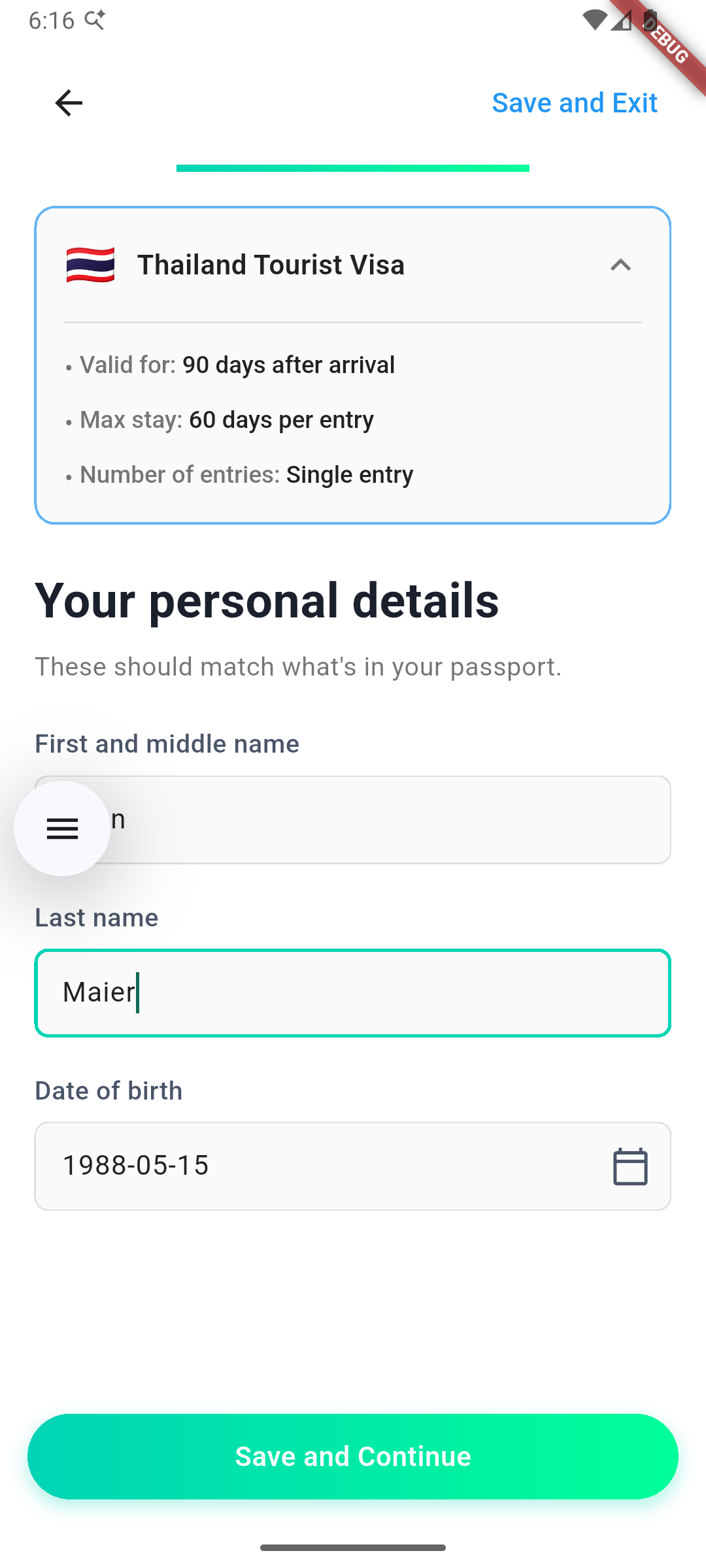 MRZ passport details reading and extraction